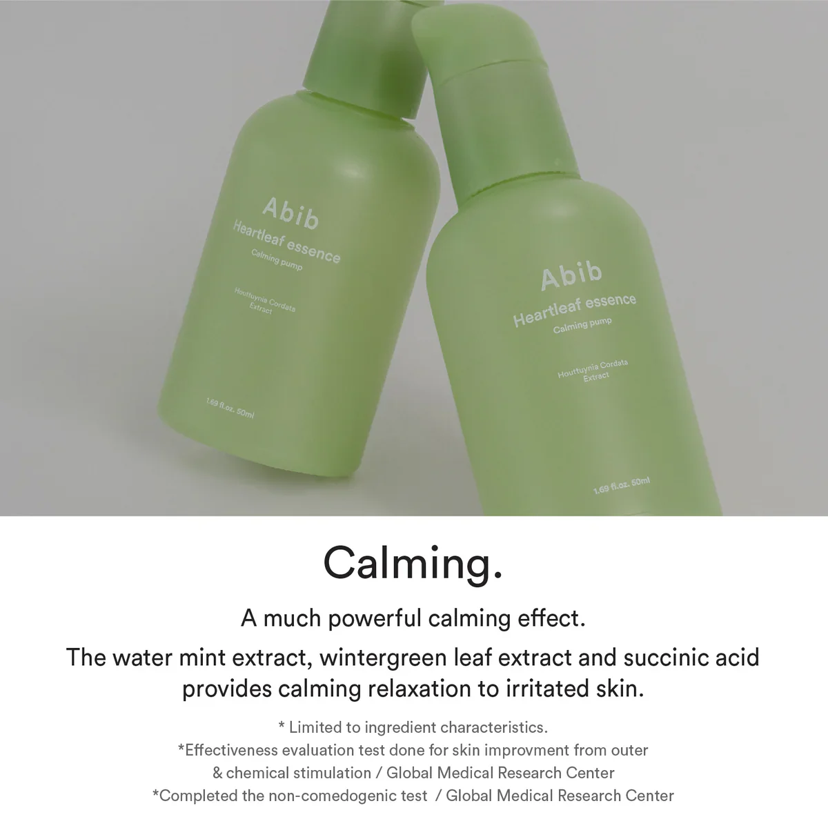 Abib Heartleaf Essence Calming Pump 50ml - Image 3