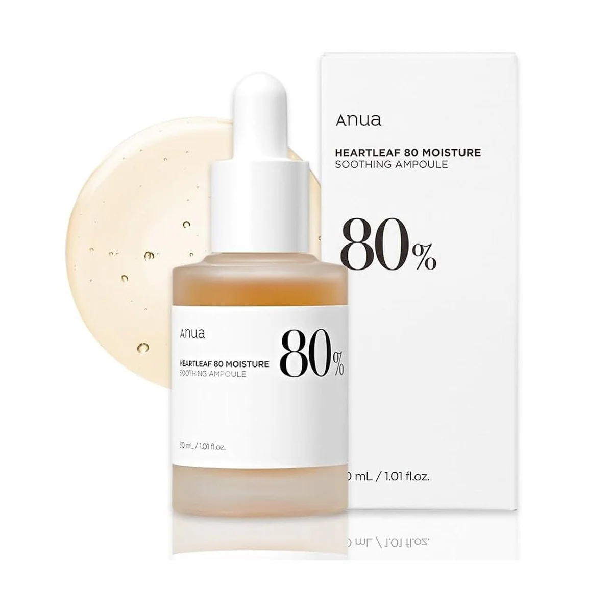 ANUA Hearleaf 80 Moisture Soothing Ampoule