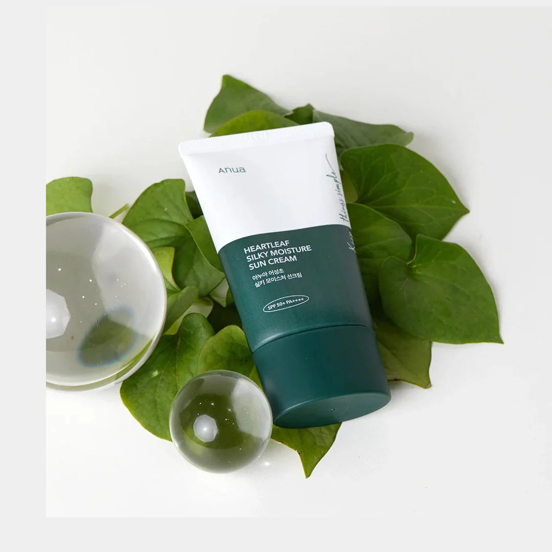 ANUA Heartleaf Silky Moisture Sunscreen 50ml
