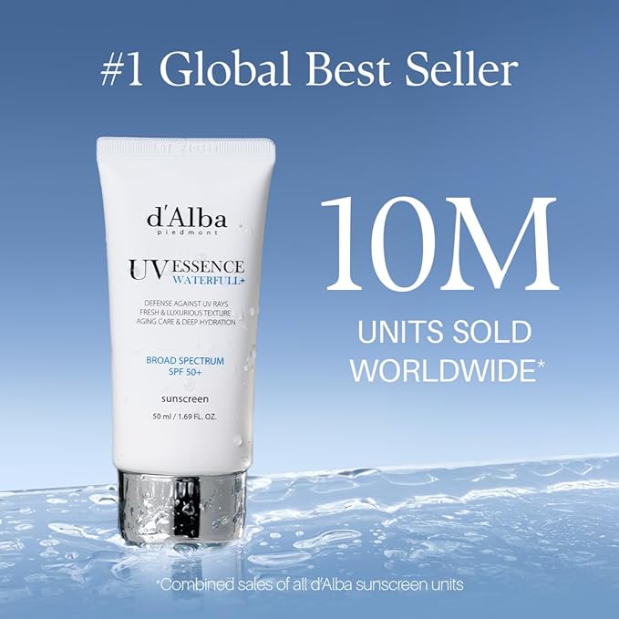 d'Alba Waterfull Essence Sun Cream 50ml - Image 2