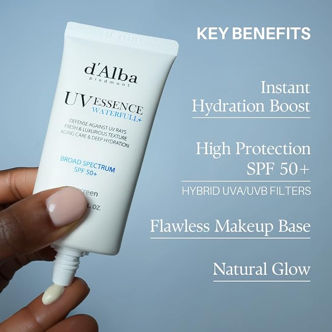 d'Alba Waterfull Essence Sun Cream 50ml - Image 3