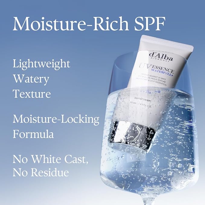 d'Alba Waterfull Essence Sun Cream 50ml - Image 4