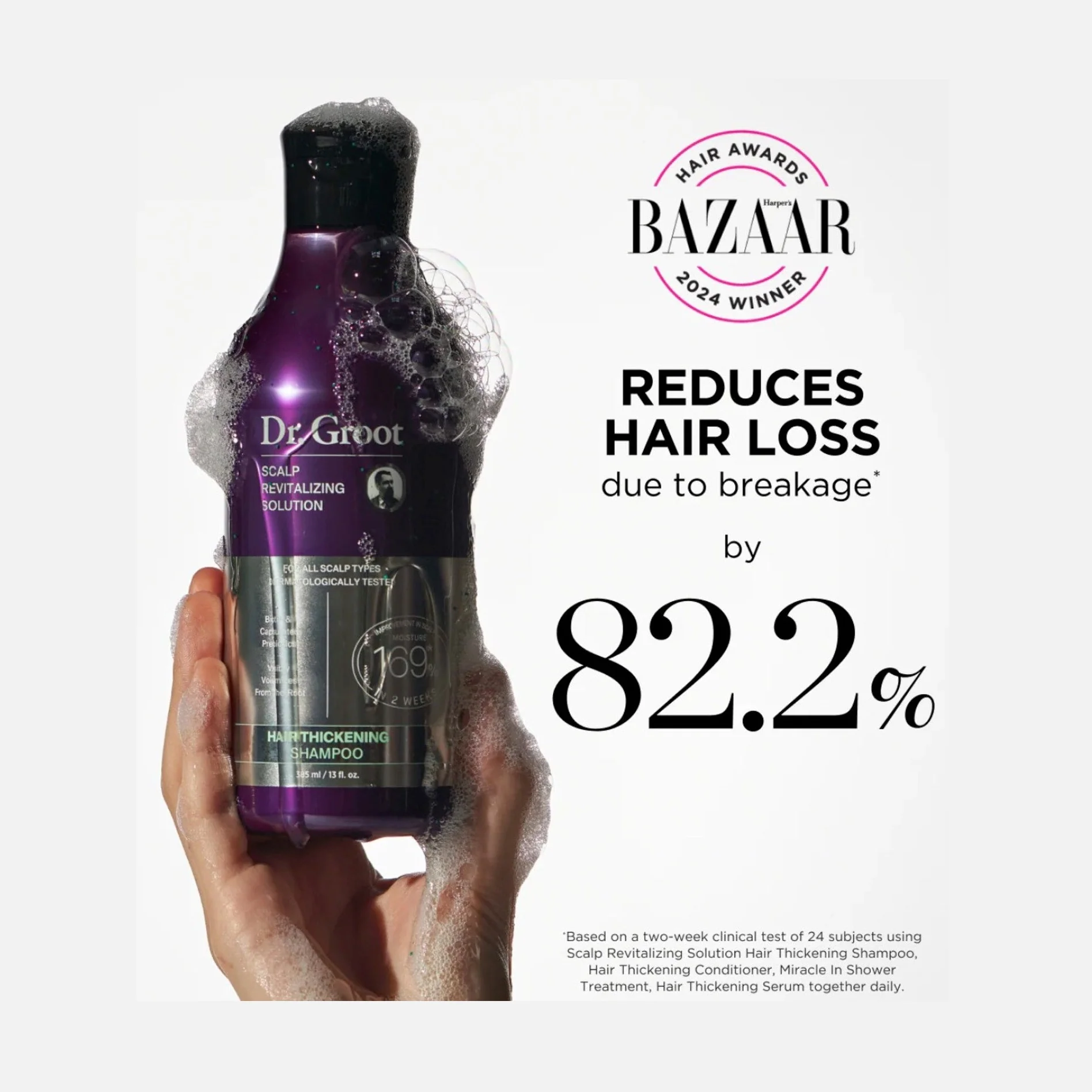 DR.GROOT Hair Thickening Shampoo 385ml - Image 2