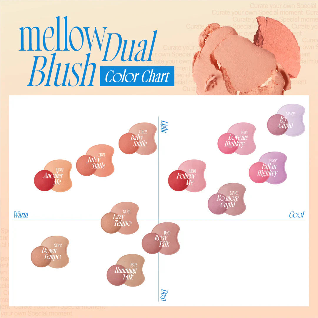 FWEE Mellow Dual Blusher 7.2g - Image 3