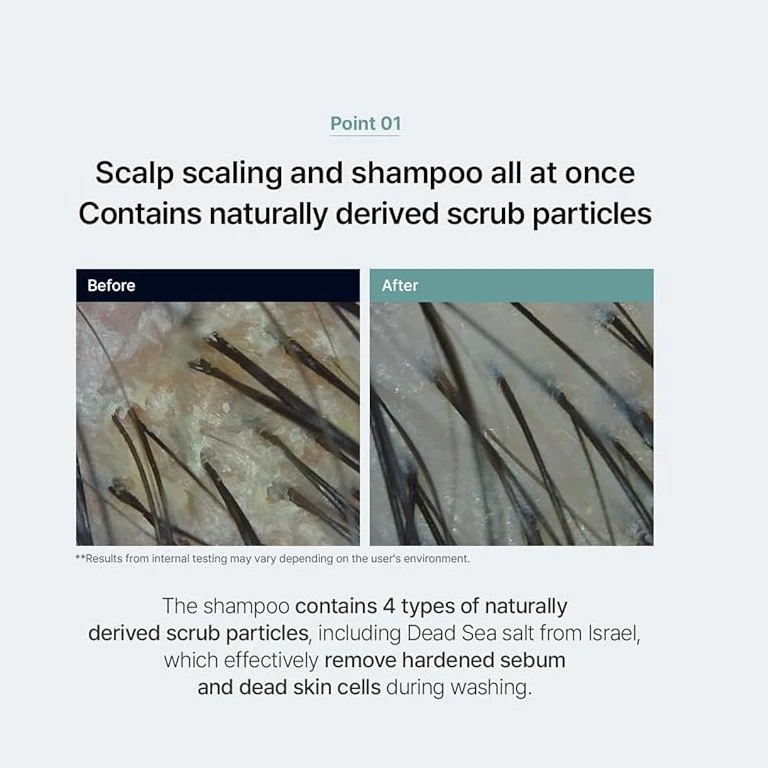 GROWUS Sea Salt Therapy Shampoo 500g - Image 5