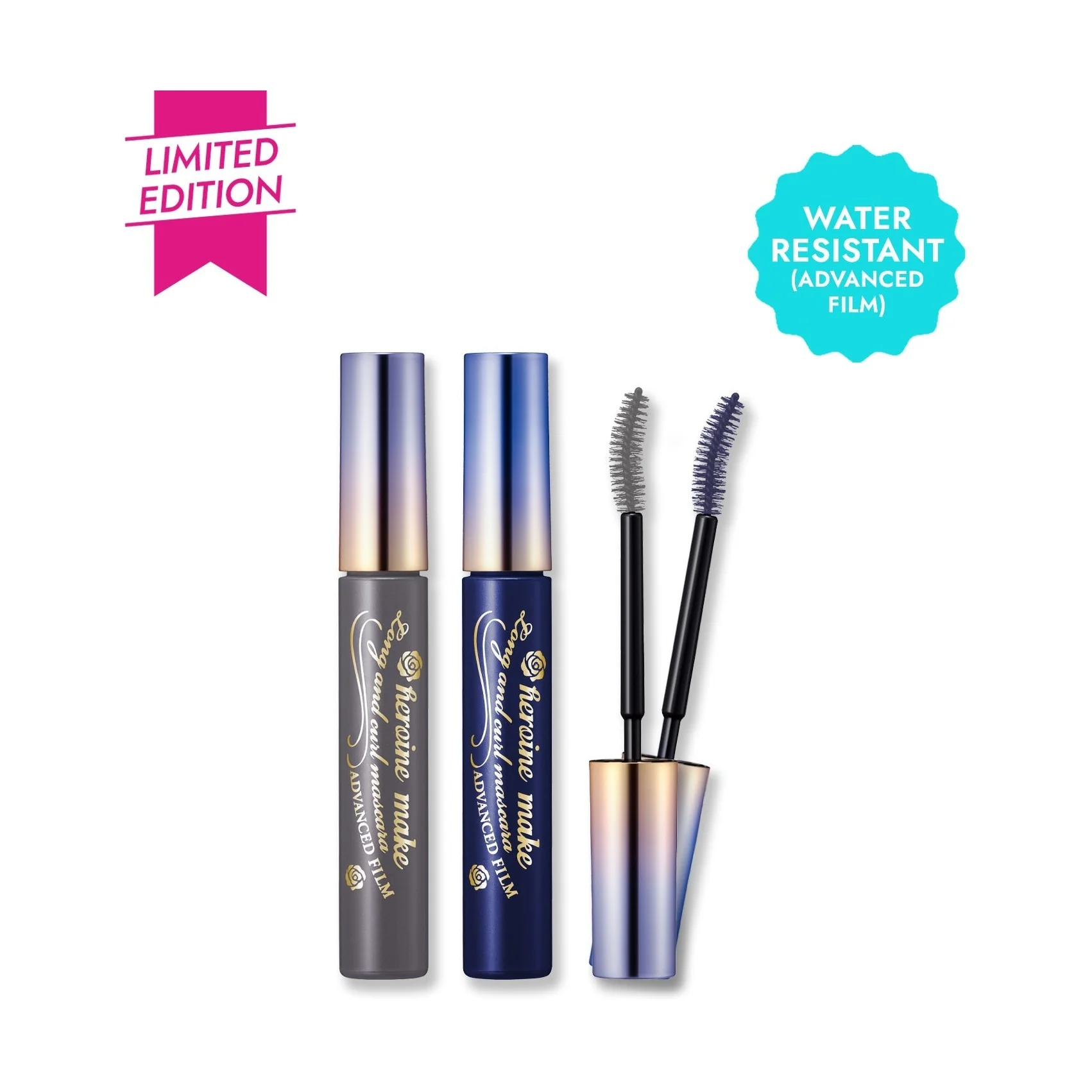 KISSME Long & Curl Mascara Advanced Film (Limited Color)