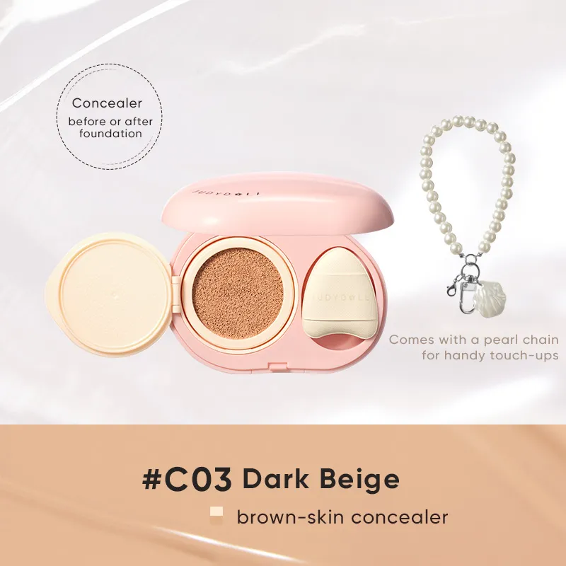 JUDYDOLL Little Pearl Highlighting Concealer Cushion 8g (3 Colors) - Image 3