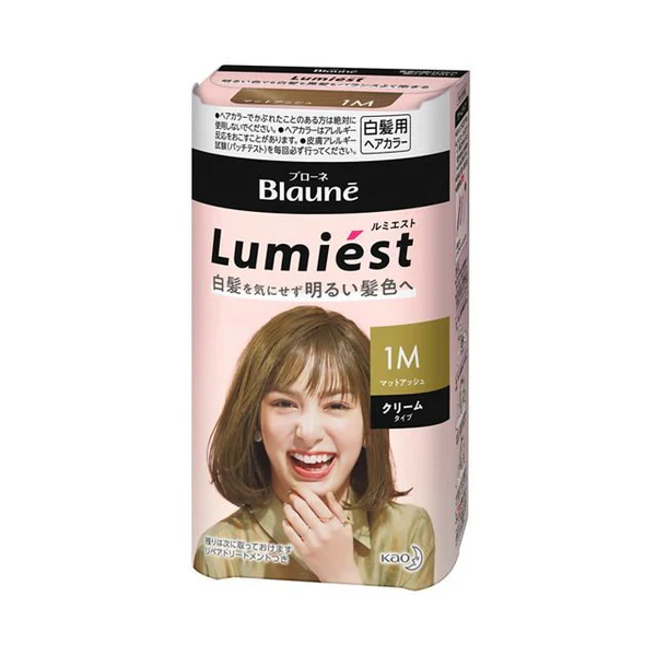 KAO Browne Lumiest Hair Color (1M Matt Ash) 108g