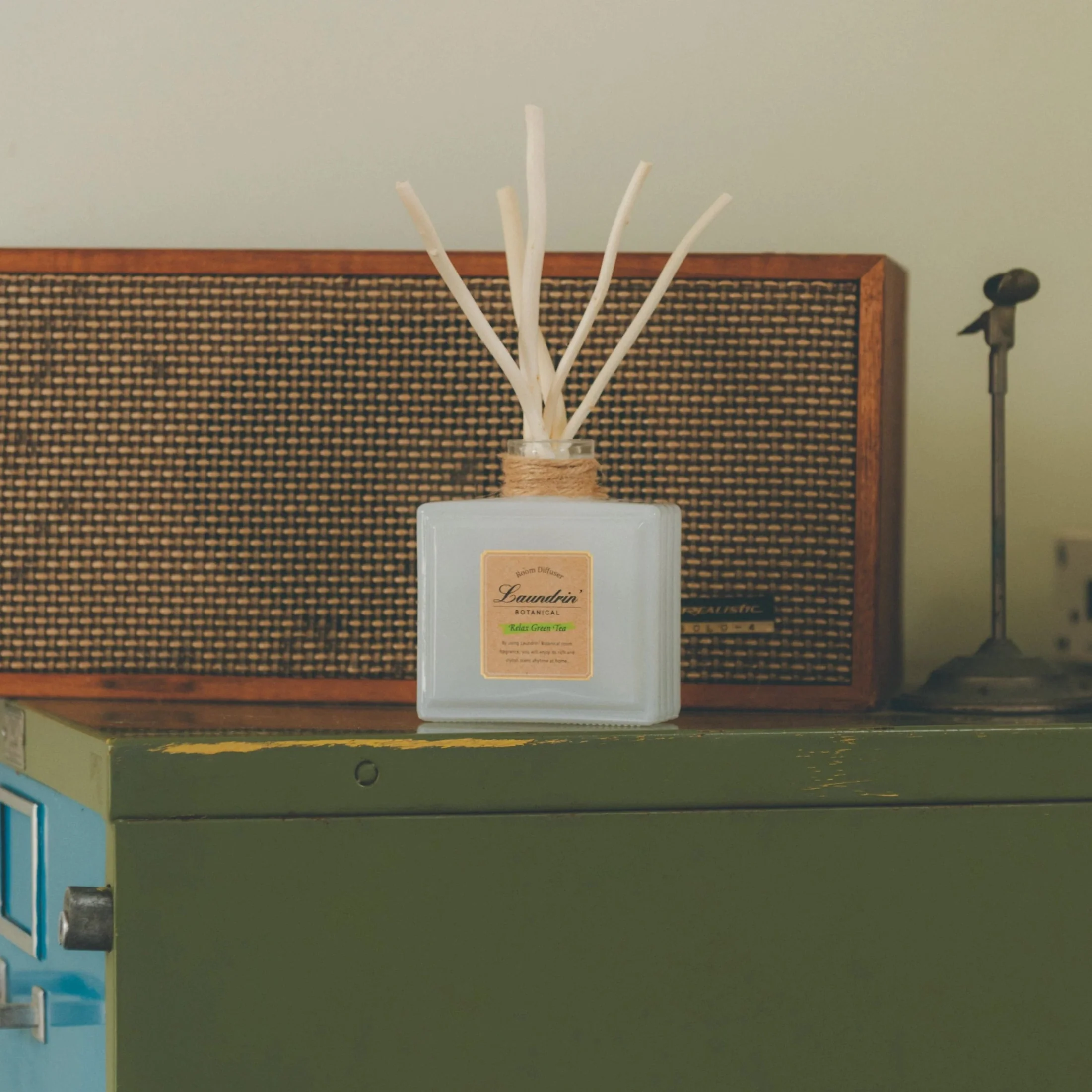 Laundrin` Botanical Room Diffuser Relax Green Tea 80ml - Image 3