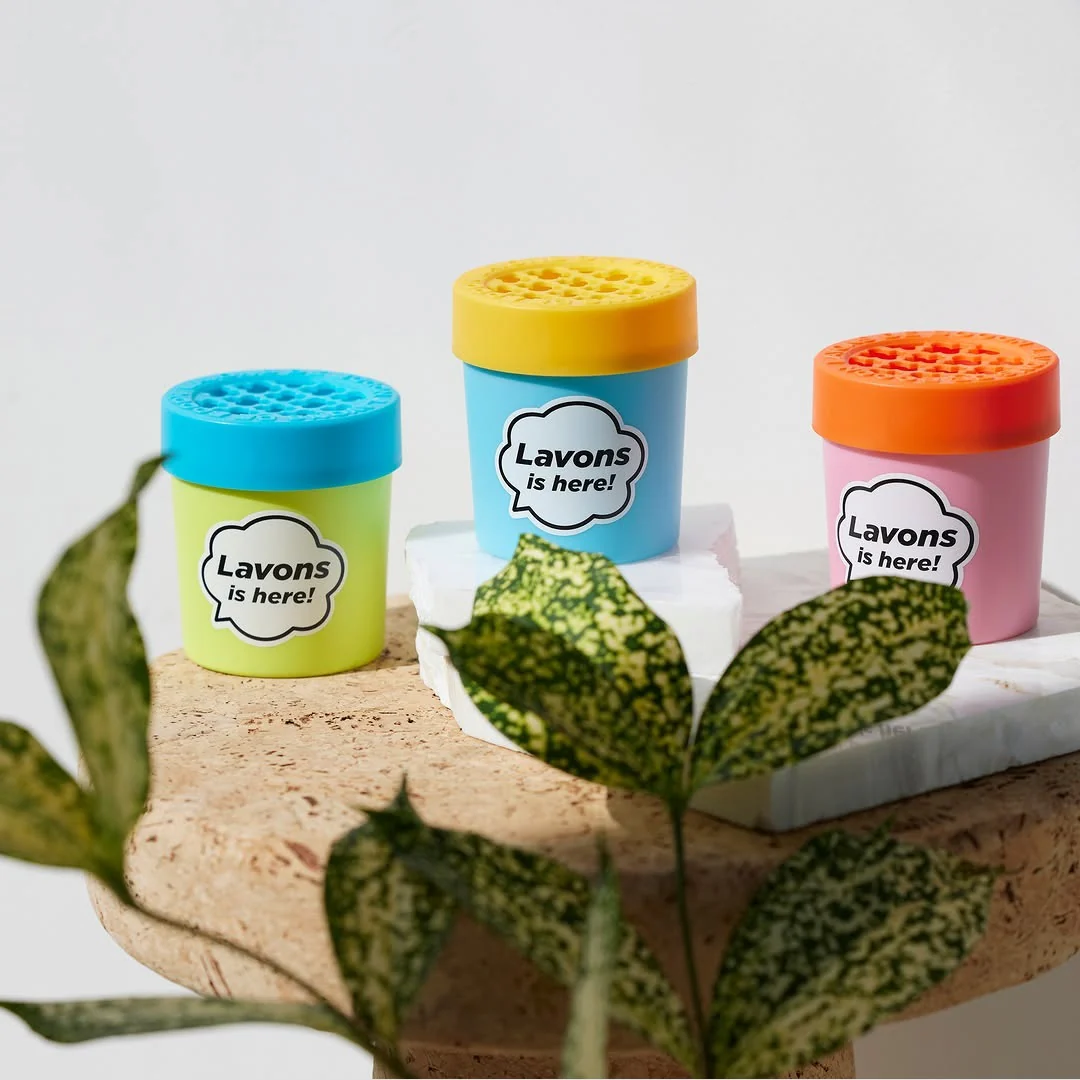LAVONS Car Fragrance Gel French Macaron - Image 2