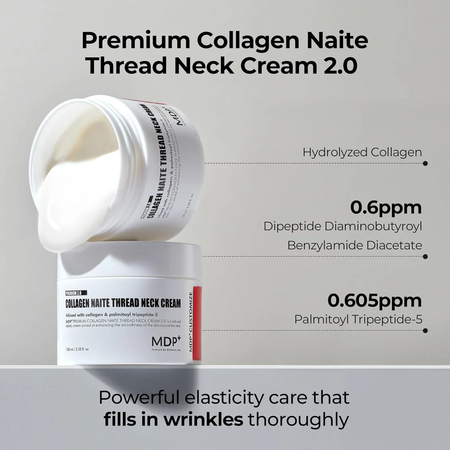 MEDI-PEEL Premium Collagen Naite Thread Neck Cream Premium 2.0 100ml - Image 2