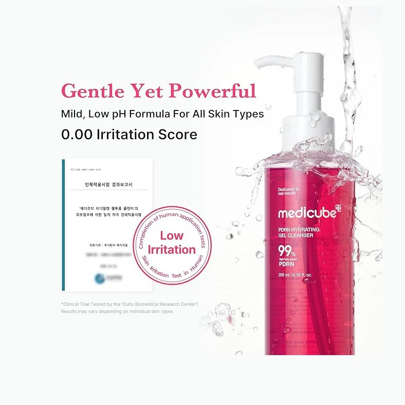 MEDICUBE PDRN Hydrating Gel Cleanser 200ml - Image 5