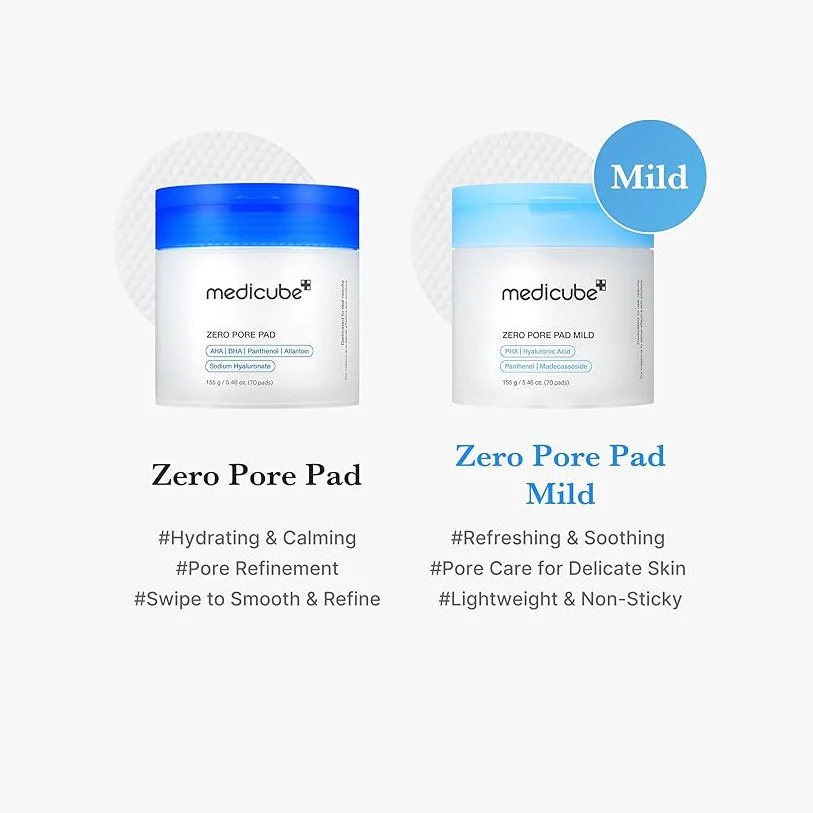 MEDICUBE Toner Pads Zero Pore Pad Mild (70 pads) - Image 3