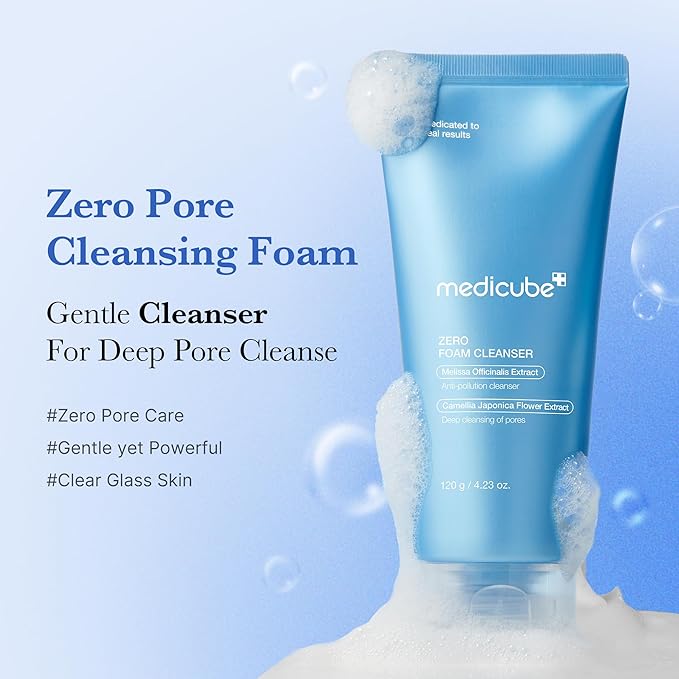 MEDICUBE Zero Foam Cleanser 120g - Image 2