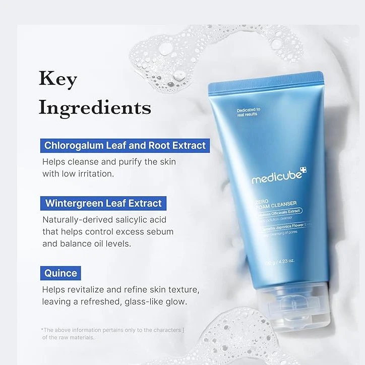 MEDICUBE Zero Foam Cleanser 120g - Image 4