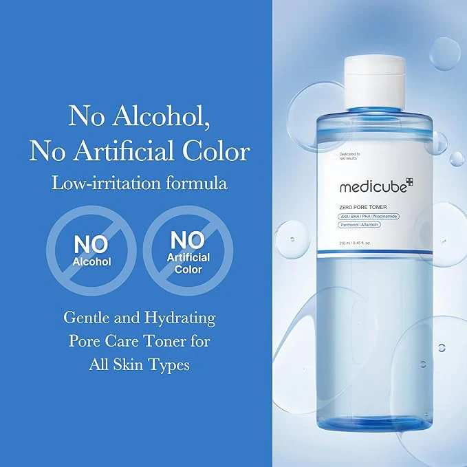 MEDICUBE Zero Pore Toner 250ml - Image 5