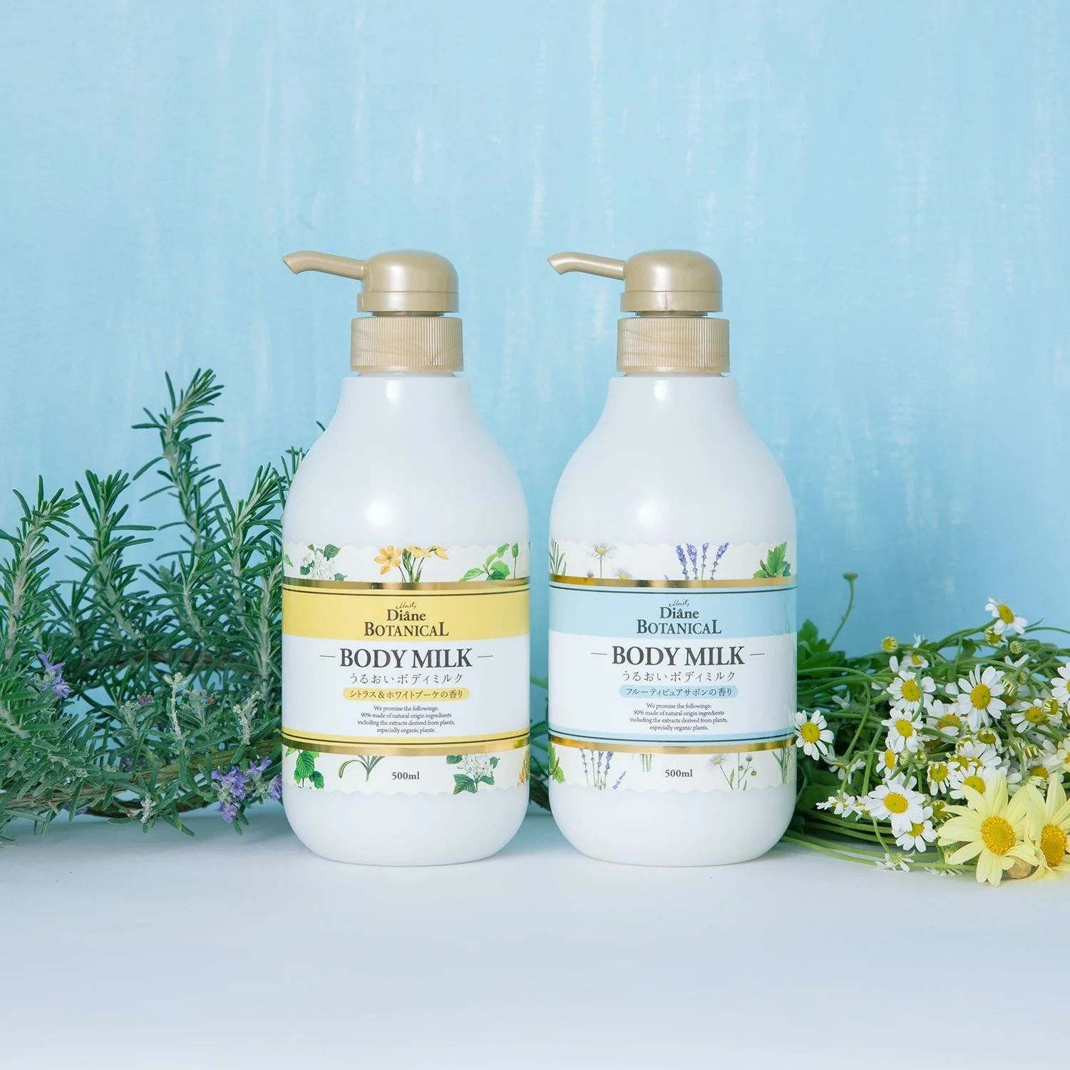 Moist Diane Botanical Body Milk Fruity Pure Savon 500g - Image 3