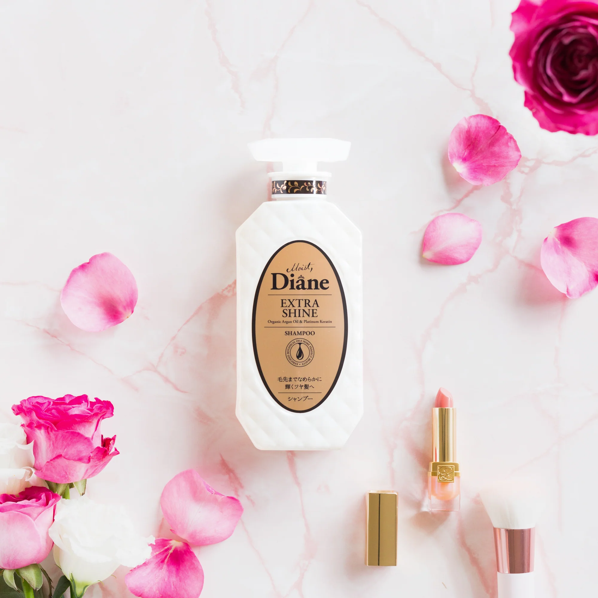 Moist Diane Perfect Beauty Extra MOIST & SHINE Shampoo - Image 2