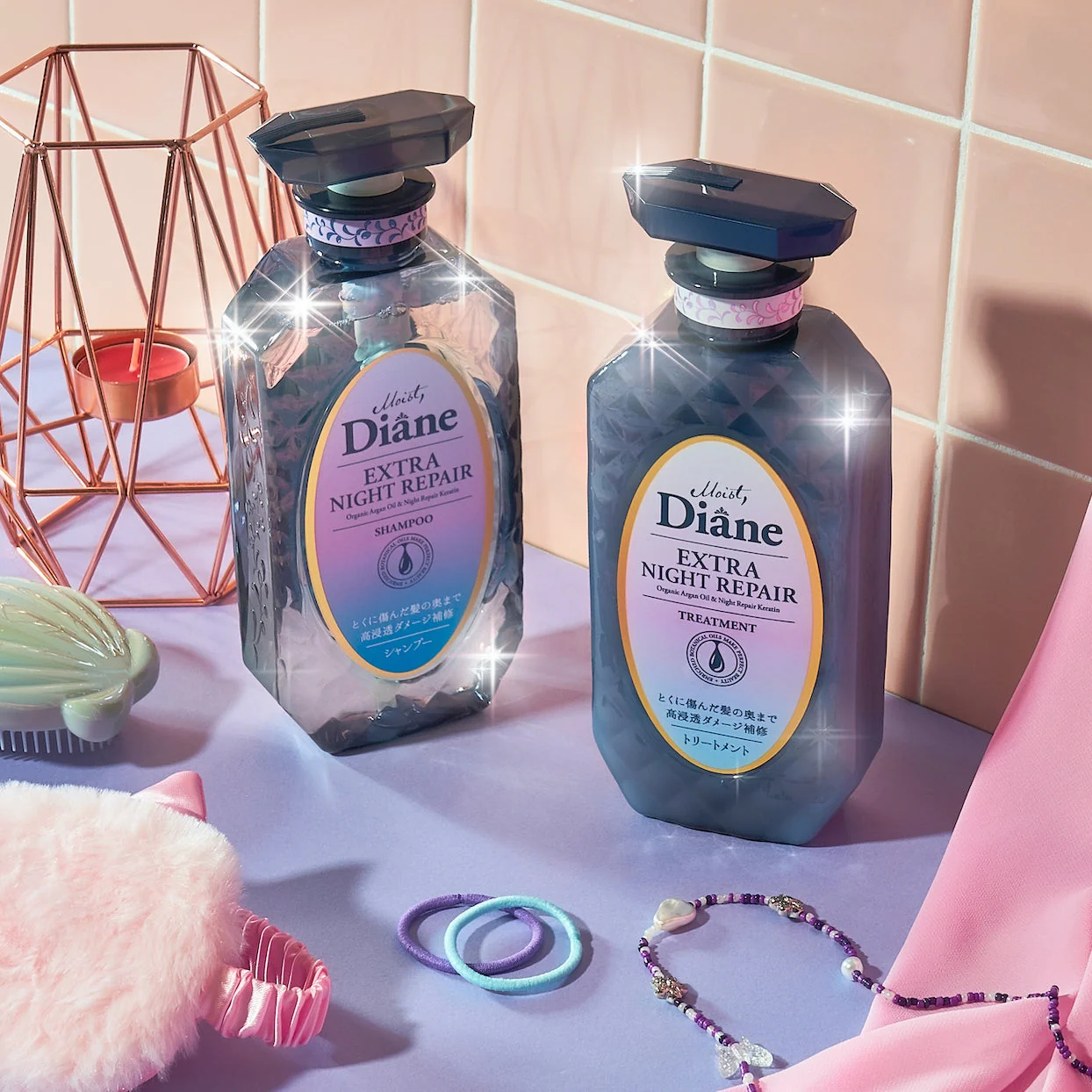 Moist Diane Perfect Beauty Extra Night Repair Shampoo - Image 2