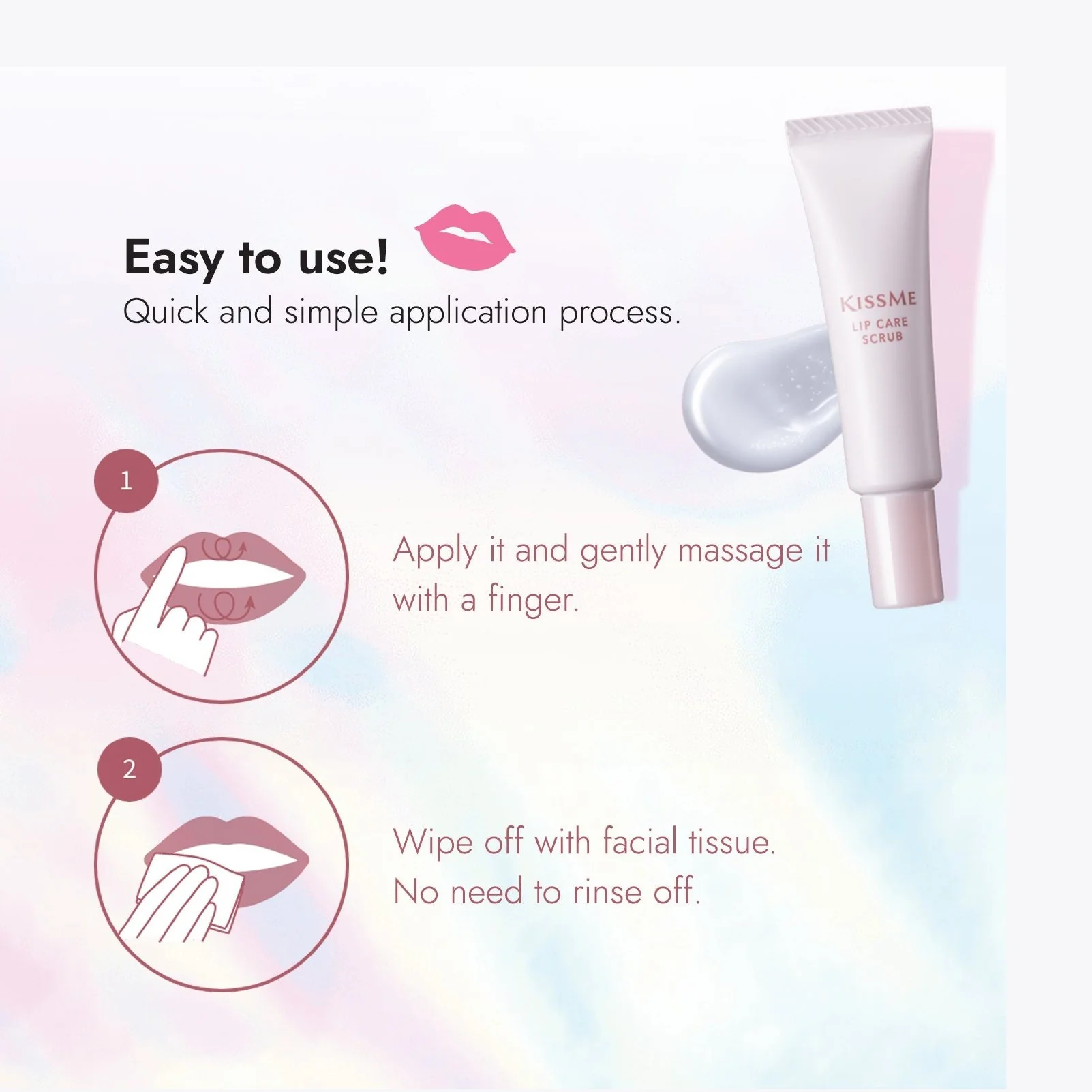 KISSME Puchi Mochi Lip Scrub - Image 5
