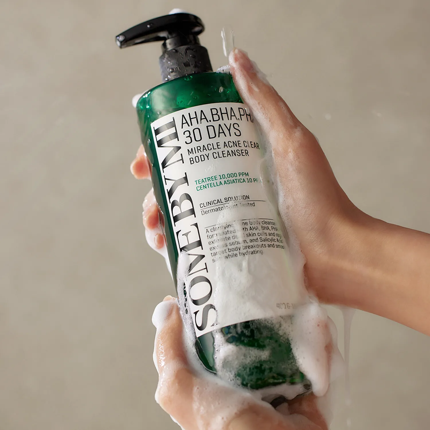 SOME BY MI AHA BHA PHA 30 Days Miracle Acne Clear Body Cleanser 400g - Image 2