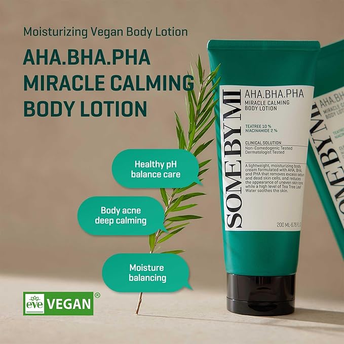 SOME BY MI AHA BHA PHA Miracle Calming Body Lotion 200ml - Image 2