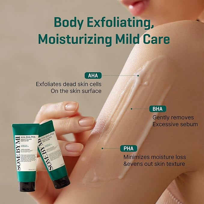SOME BY MI AHA BHA PHA Miracle Calming Body Lotion 200ml - Image 4