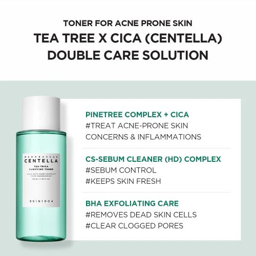 SKIN1004 Tea-trica Purifying Toner 210ml - Image 2