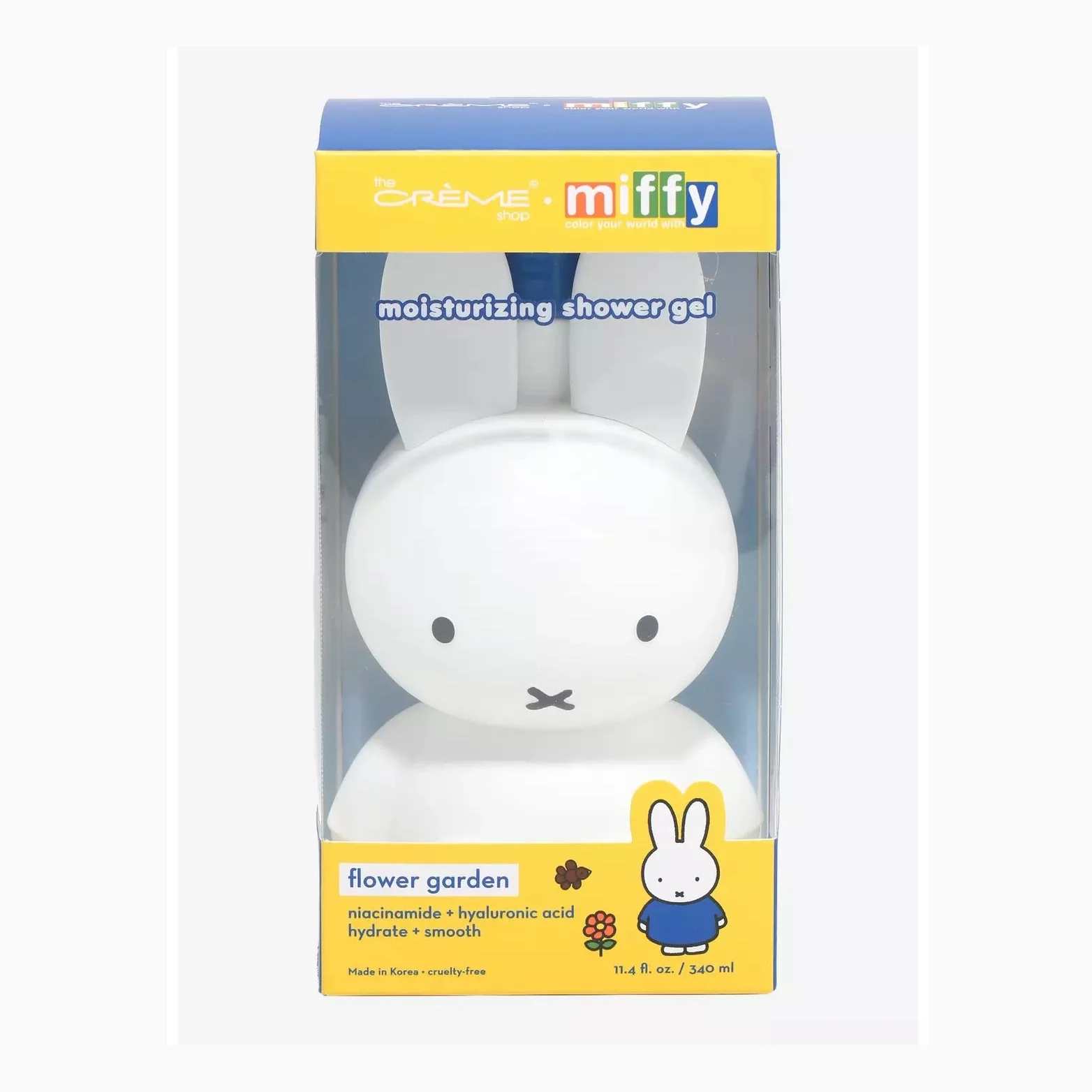 The Creme Shop Miffy Moisturizing Shower Gel (Flower Garden) 340ml