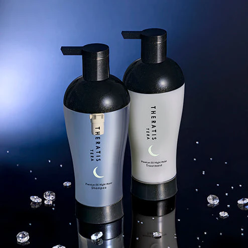 THERATIS TERA Premium EX Night Moist Shampoo / Conditioner 435ml - Image 2