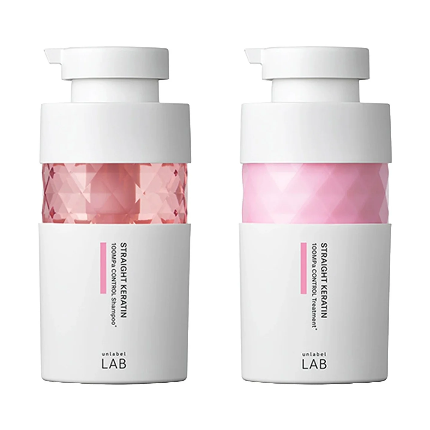 UNLABEL LAB Straight Keratin Control Shampoo / Conditioner 400ml